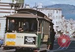 Image of North Beach San Francisco cable car 1960s San Francisco California USA, 1968, second 35 stock footage video 65675021687