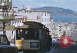 Image of North Beach San Francisco cable car 1960s San Francisco California USA, 1968, second 37 stock footage video 65675021687