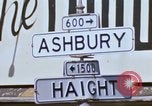 Image of Haught-Ashbury hippies San Francisco California USA, 1968, second 3 stock footage video 65675021691