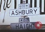 Image of Haught-Ashbury hippies San Francisco California USA, 1968, second 4 stock footage video 65675021691