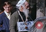 Image of Hippies San Francisco California USA, 1968, second 4 stock footage video 65675021692