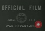 Image Signal Corps théâtre européen, 1943, de la seconde 8 séquences d'archives historiques vidéo 65675021719