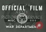 Image Signal Corps théâtre européen, 1943, de la seconde 16 séquences d'archives historiques vidéo 65675021719