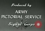Image Signal Corps théâtre européen, 1943, de la seconde 22 séquences d'archives historiques vidéo 65675021719