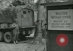 Immagine di Primo segnale di esercito messaggio di servizio di codifica e di decodifica Francia, 1944, secondo 25 filmato di repertorio 65675021725