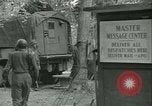 Immagine di Primo segnale di esercito messaggio di servizio di codifica e di decodifica Francia, 1944, secondo 27 filmato di repertorio 65675021725