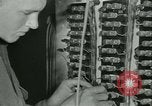 Immagine di Primo segnale di esercito messaggio di servizio di codifica e di decodifica Francia, 1944, secondo 38 filmato di repertorio 65675021725