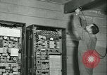 Immagine di Primo segnale di esercito messaggio di servizio di codifica e di decodifica Francia, 1944, secondo 51 filmato di repertorio 65675021725