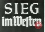 Standbild Deutsch Anfang 20 Jahrhundert Militärgeschichte Western Front europäischen Theater, 1940, aus Sekunde 7 historischem Filmmaterial Videoclip 65675021733