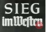 Standbild Deutsch Anfang 20 Jahrhundert Militärgeschichte Western Front europäischen Theater, 1940, aus Sekunde 9 historischem Filmmaterial Videoclip 65675021733