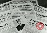 Image of Battle of France and FFI resistance fighters France, 1944, second 30 stock footage video 65675021768