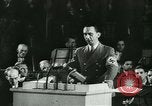 Image of Goebbels addresses artists in Weimar Weimar Germany, 1942, second 46 stock footage video 65675021786
