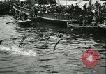 Image of Swimming meet in Barcelona Barcelona Spain, 1942, second 25 stock footage video 65675021790