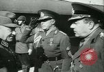 Image of Robert Ley meets with Ion Antonescu Bucharest Romania, 1942, second 7 stock footage video 65675021791