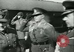 Image of Robert Ley meets with Ion Antonescu Bucharest Romania, 1942, second 8 stock footage video 65675021791