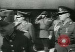 Image of Robert Ley meets with Ion Antonescu Bucharest Romania, 1942, second 9 stock footage video 65675021791