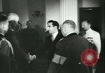 Image of Robert Ley meets with Ion Antonescu Bucharest Romania, 1942, second 32 stock footage video 65675021791