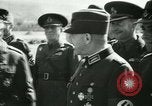 Image of Robert Ley meets with Ion Antonescu Bucharest Romania, 1942, second 55 stock footage video 65675021791