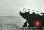 Image of Italian submarine attacks United States freighter Mediterranean Sea, 1942, second 58 stock footage video 65675021794