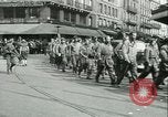 Image of Allied prisoners force marched in Paris Paris France, 1944, second 16 stock footage video 65675021800
