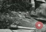 Image of German troops in battle World War 2 France, 1944, second 8 stock footage video 65675021804