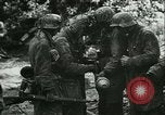 Image of German troops in battle World War 2 France, 1944, second 30 stock footage video 65675021804