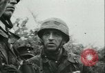 Image of German troops in battle World War 2 France, 1944, second 31 stock footage video 65675021804