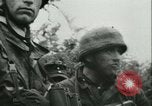 Image of German troops in battle World War 2 France, 1944, second 33 stock footage video 65675021804