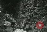 Image of German troops in battle World War 2 France, 1944, second 46 stock footage video 65675021804