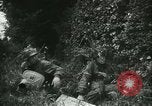 Image of German troops in battle World War 2 France, 1944, second 47 stock footage video 65675021804