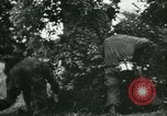 Image of German troops in battle World War 2 France, 1944, second 49 stock footage video 65675021804