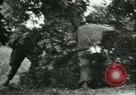 Image of German troops in battle World War 2 France, 1944, second 50 stock footage video 65675021804