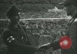 Image of German troops in battle World War 2 France, 1944, second 57 stock footage video 65675021804