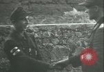 Image of German troops in battle World War 2 France, 1944, second 58 stock footage video 65675021804