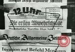 Image of German perspective of D-Day France, 1944, second 33 stock footage video 65675021806