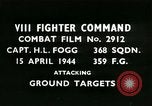 Image of VIII Fighter Command Germany, 1944, second 1 stock footage video 65675021812