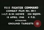 Image VIII Fighter Command Allemagne, 1944, de la seconde 3 séquences d'archives historiques vidéo 65675021813