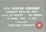 Image VIII Fighter Command Allemagne, 1944, de la seconde 4 séquences d'archives historiques vidéo 65675021814