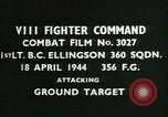 Image of VIII Fighter Command Germany, 1944, second 4 stock footage video 65675021817