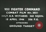 Image of VIII Fighter Command Germany, 1944, second 1 stock footage video 65675021819