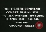 Image of VIII Fighter Command Germany, 1944, second 3 stock footage video 65675021819