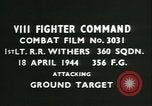 Image of VIII Fighter Command Germany, 1944, second 4 stock footage video 65675021819