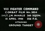 Image of VIII Fighter Command Germany, 1944, second 1 stock footage video 65675021820