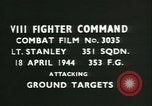 Image of VIII Fighter Command Germany, 1944, second 4 stock footage video 65675021821