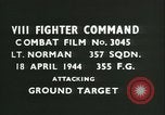 Image of VIII Fighter Command Germany, 1944, second 4 stock footage video 65675021822
