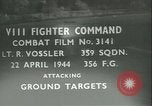 Image of VIII Fighter Command Germany, 1944, second 1 stock footage video 65675021826