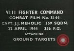 Image of VIII Fighter Command Germany, 1944, second 1 stock footage video 65675021827