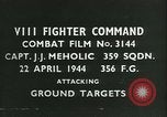 Image of VIII Fighter Command Germany, 1944, second 4 stock footage video 65675021827