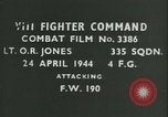 Standbild VIII Fighter Command Deutschland, 1944, aus Sekunde 1 historischem Filmmaterial Videoclip 65675021830
