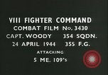 Image of VIII Fighter Command Germany, 1944, second 3 stock footage video 65675021831
